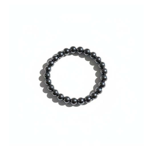 AstroLucrum Hematite Stress Reliever Bracelet