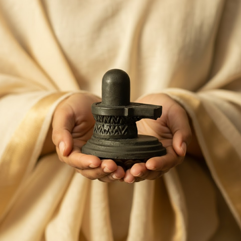 Pyrite Omkar Shivling