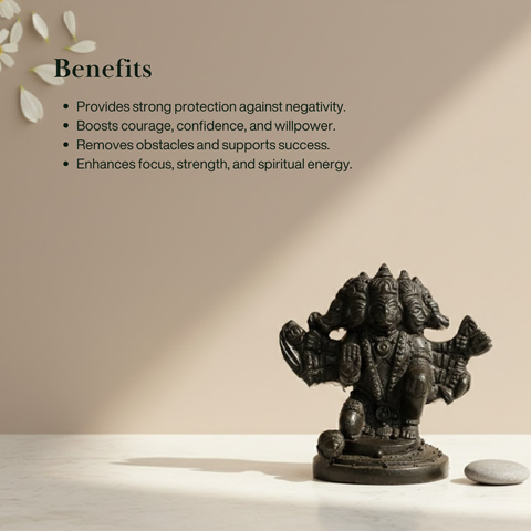 Pyrite Panchmukha Hanuman