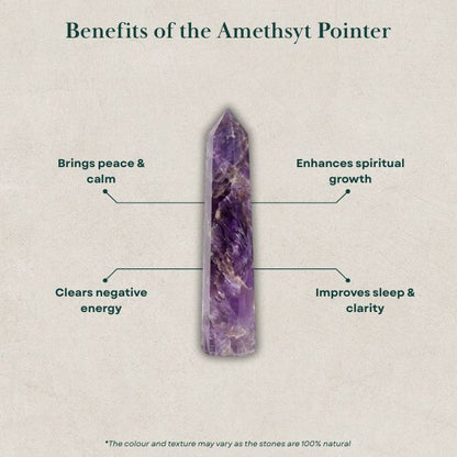AstroLucrum Amethyst Pointer