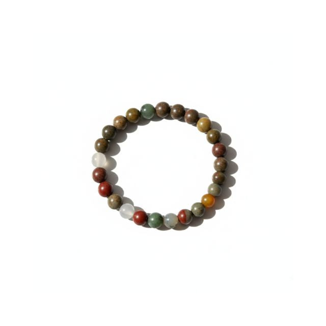 AstroLucrum Blood Stone Physical & Mental Vitality Bracelet