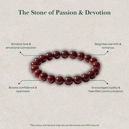 AstroLucrum Garnet Love Attraction bracelet