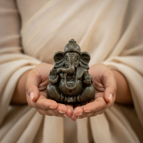 Pyrite Ganesh Ji Murti