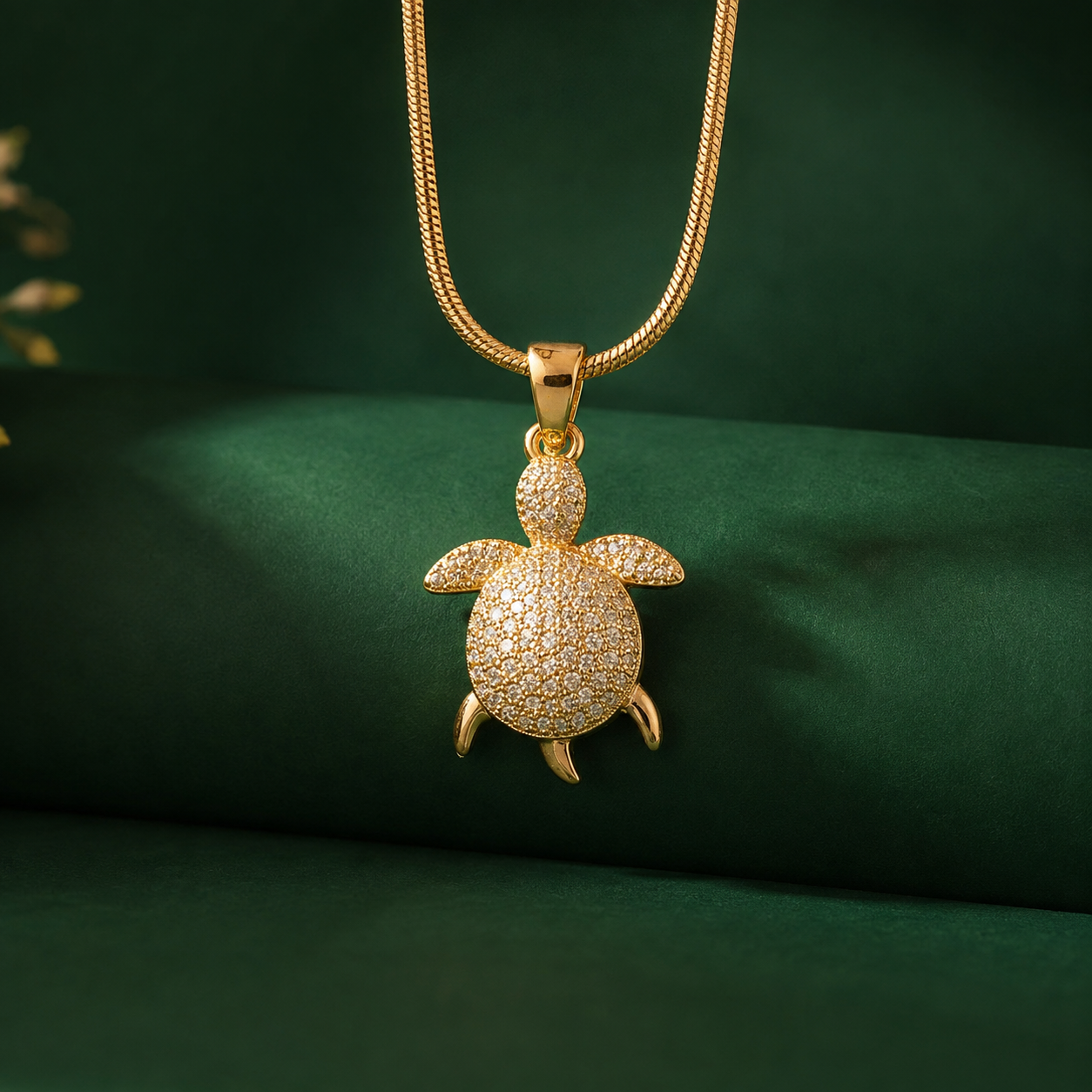 Divine Turtle Shield Pendant