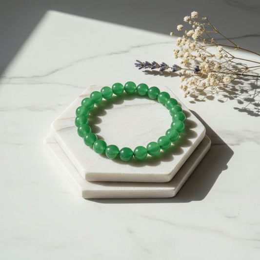 AstroLucrum Green Aventurine Opportunity Bracelet