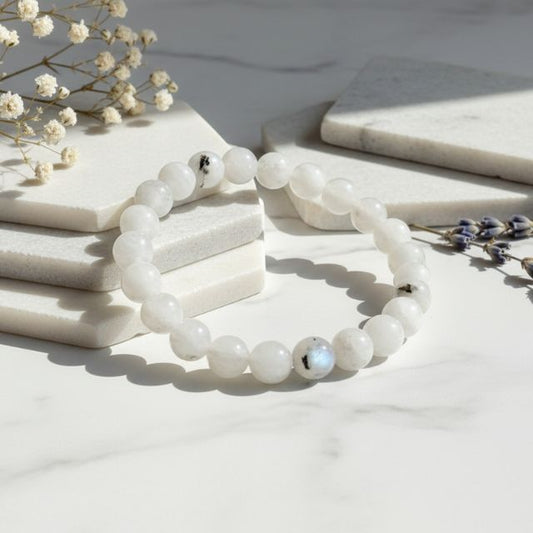 AstroLucrum Moon Stone Calming Bracelet