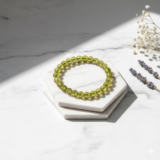 AstroLucrum Peridot Relation Booster Bracelet