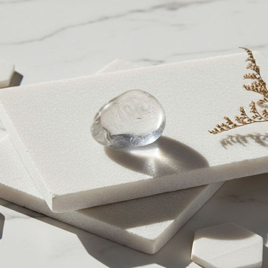 AstroLucrum Clear Quartz Tumble