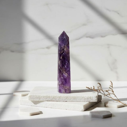 AstroLucrum Amethyst Pointer