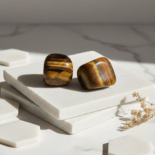 AstroLucrum Tiger's Eye Tumble