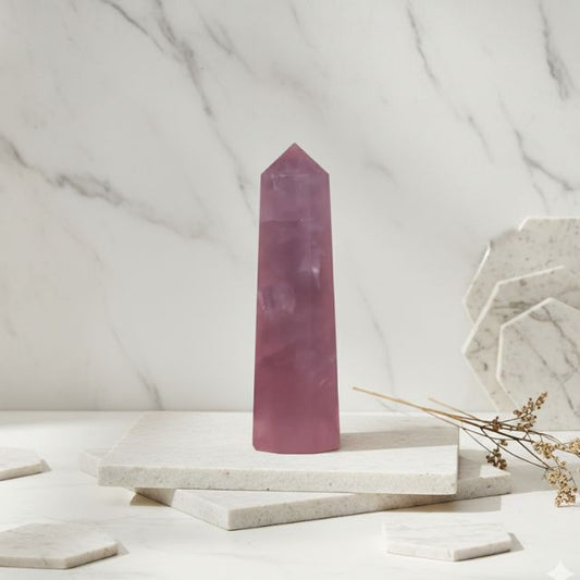 AstroLucrum Rose Quartz Pointer
